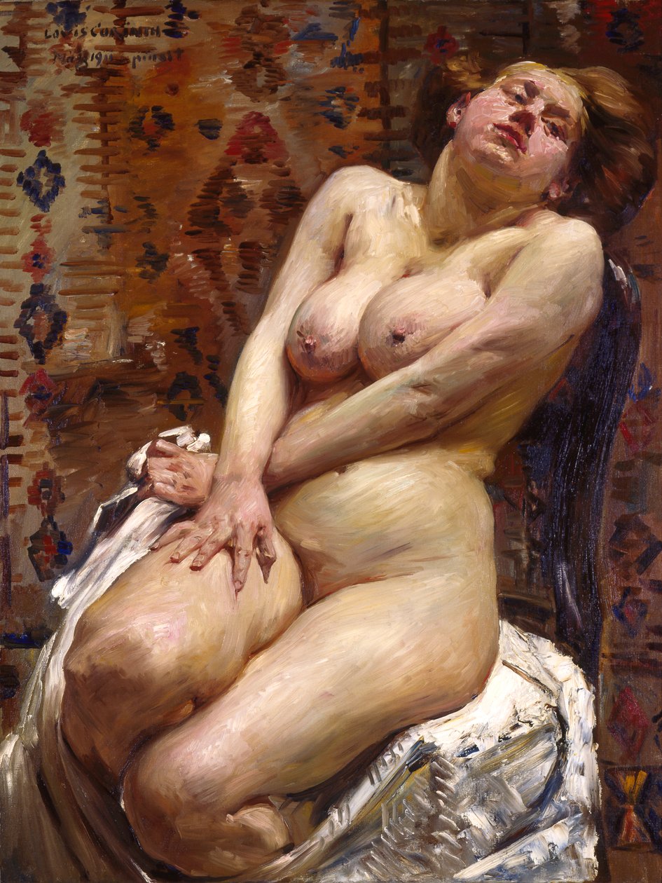 Nana, Akt kobiecy autorstwa Lovis Corinth