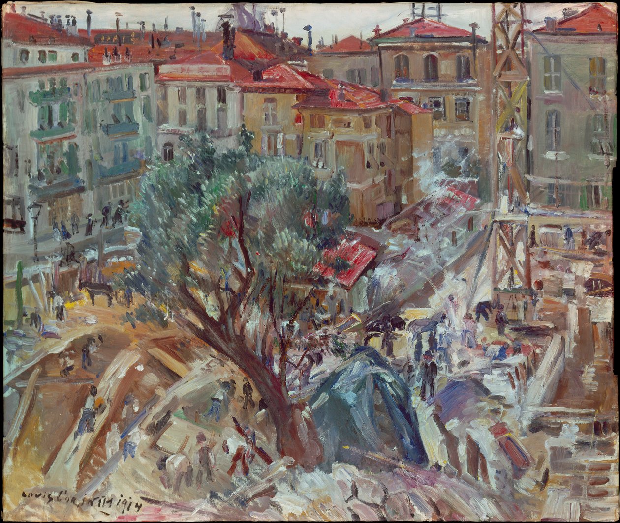 Nowy budynek w Monte Carlo autorstwa Lovis Corinth