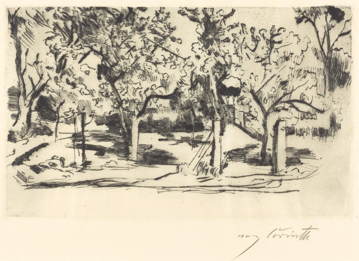 sad owocowy autorstwa Lovis Corinth