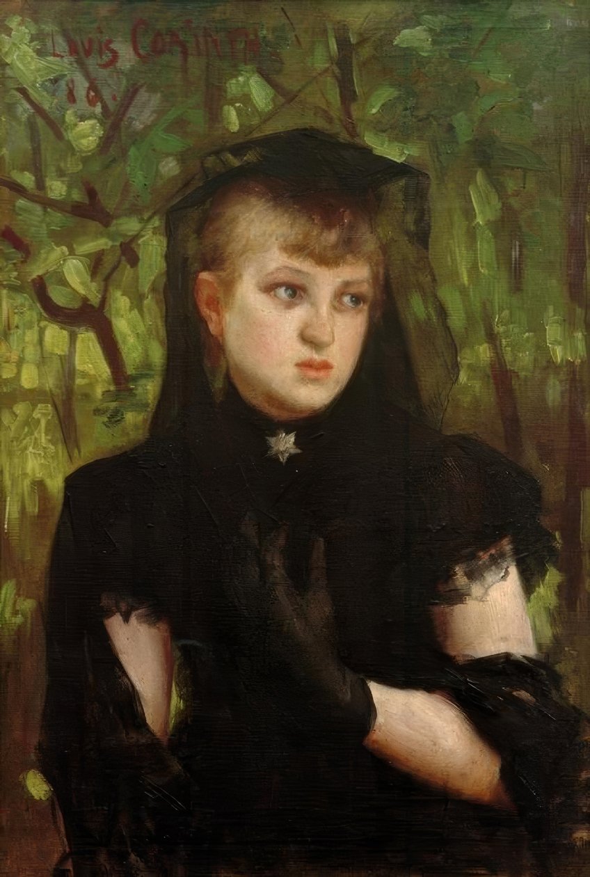 Portret pani Behn autorstwa Lovis Corinth