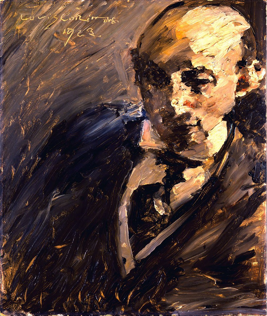 Portret Alfreda Kuhna, 1923 autorstwa Lovis Corinth