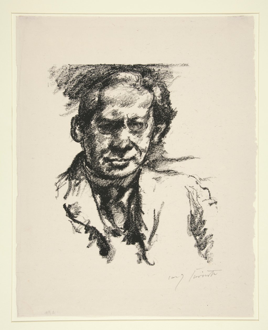 Portret Arno Holz autorstwa Lovis Corinth