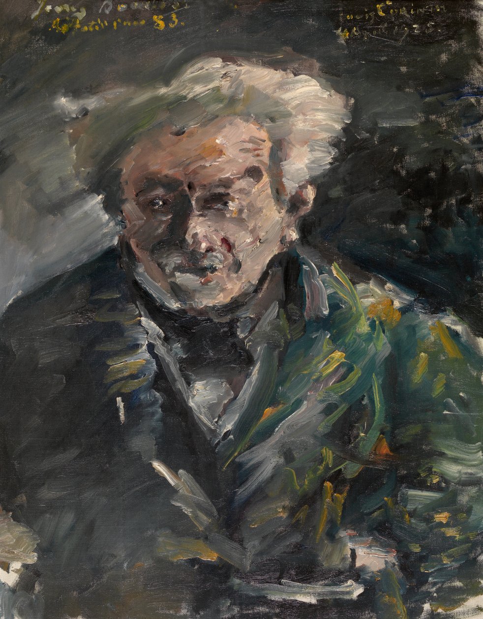 Portret Georga Brandesa 1842-1927 autorstwa Lovis Corinth