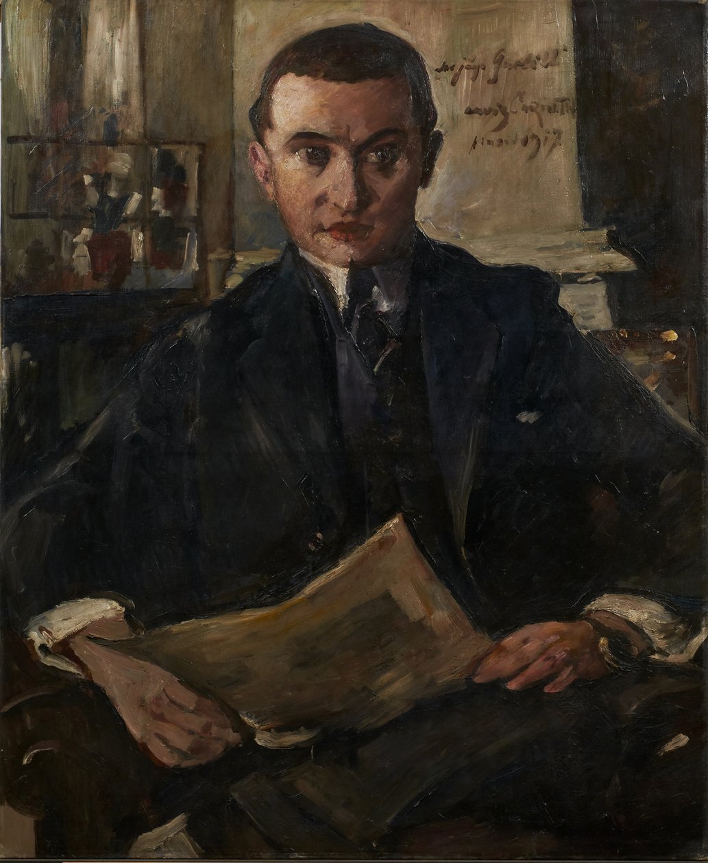 Portret Wolfganga Gurlitta autorstwa Lovis Corinth