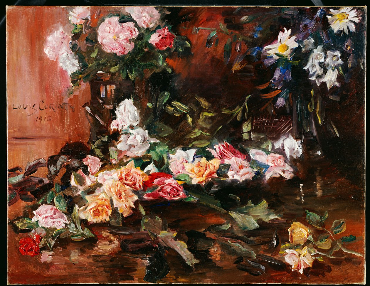 Róże, 1910 autorstwa Lovis Corinth