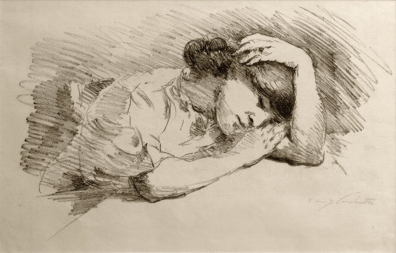 Spanie autorstwa Lovis Corinth