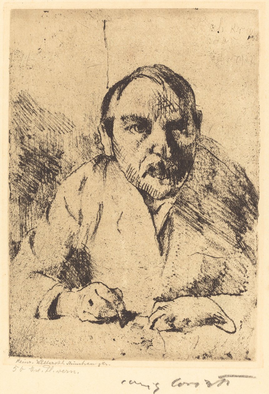Autoportret (Autoportret) autorstwa Lovis Corinth