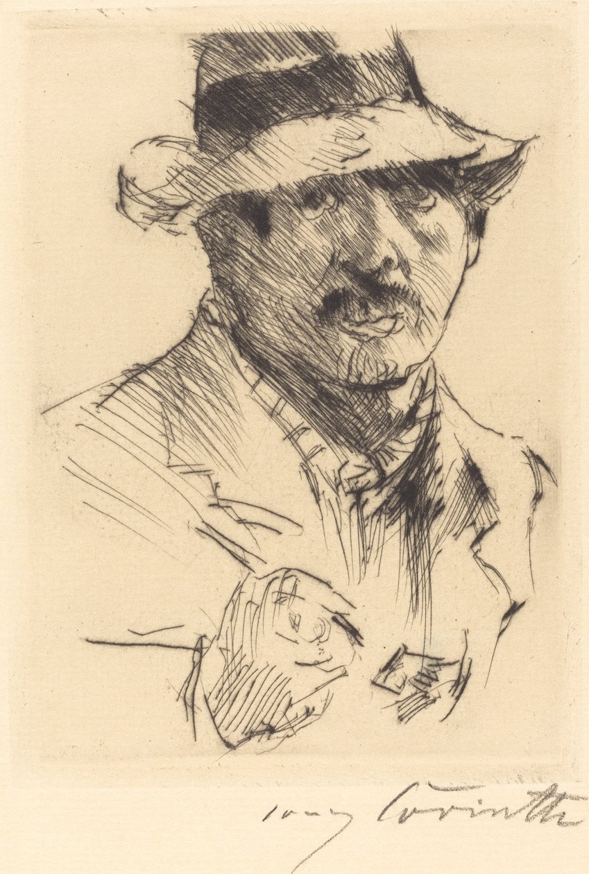 Autoportret (Autoportret) autorstwa Lovis Corinth