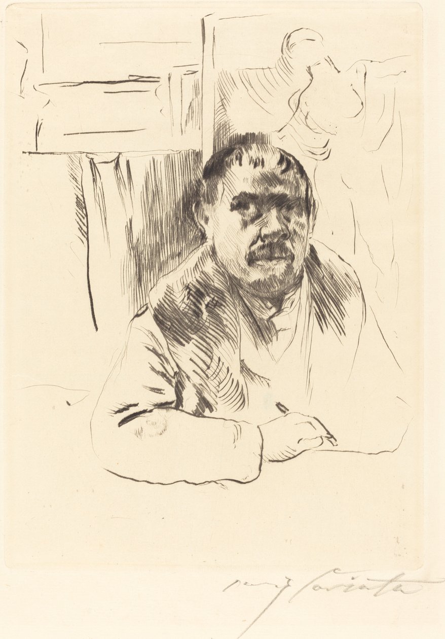 Autoportret w futrze, 1913. autorstwa Lovis Corinth