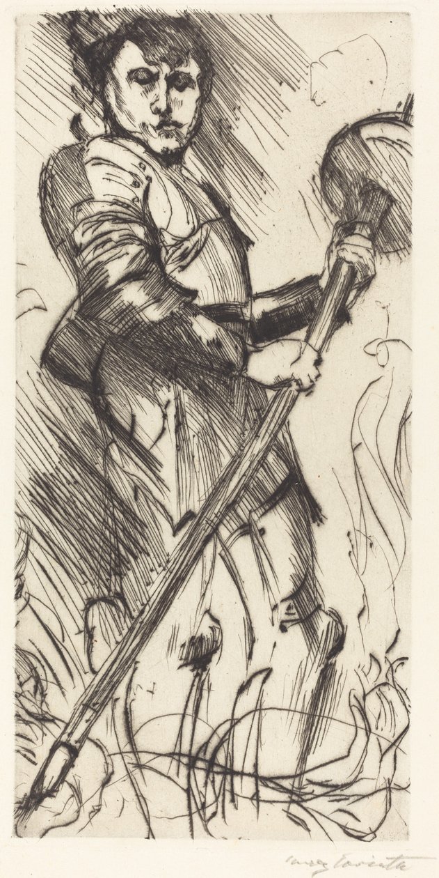Św. Jerzy (św. Jerzy) autorstwa Lovis Corinth