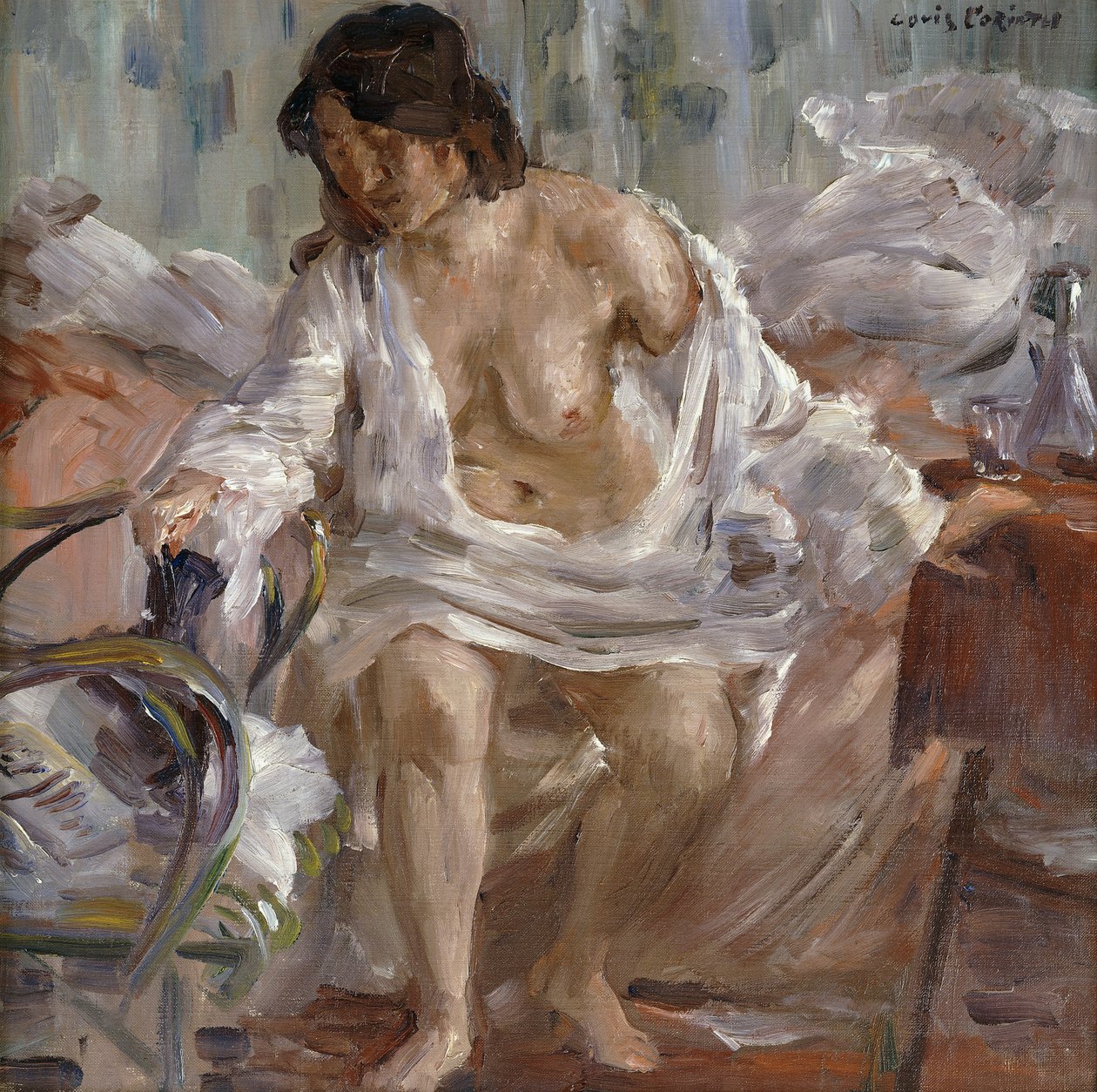 wstawanie; Wstawanie, 1910 autorstwa Lovis Corinth