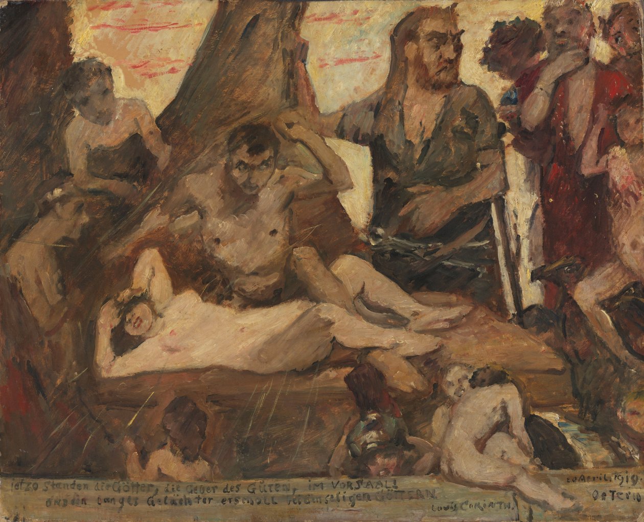 Homerowy śmiech autorstwa Lovis Corinth