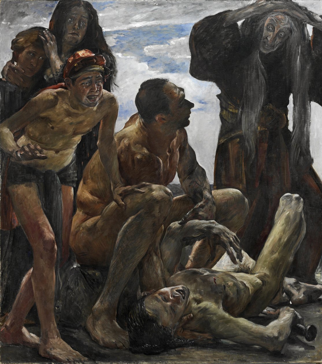 Żałoba autorstwa Lovis Corinth