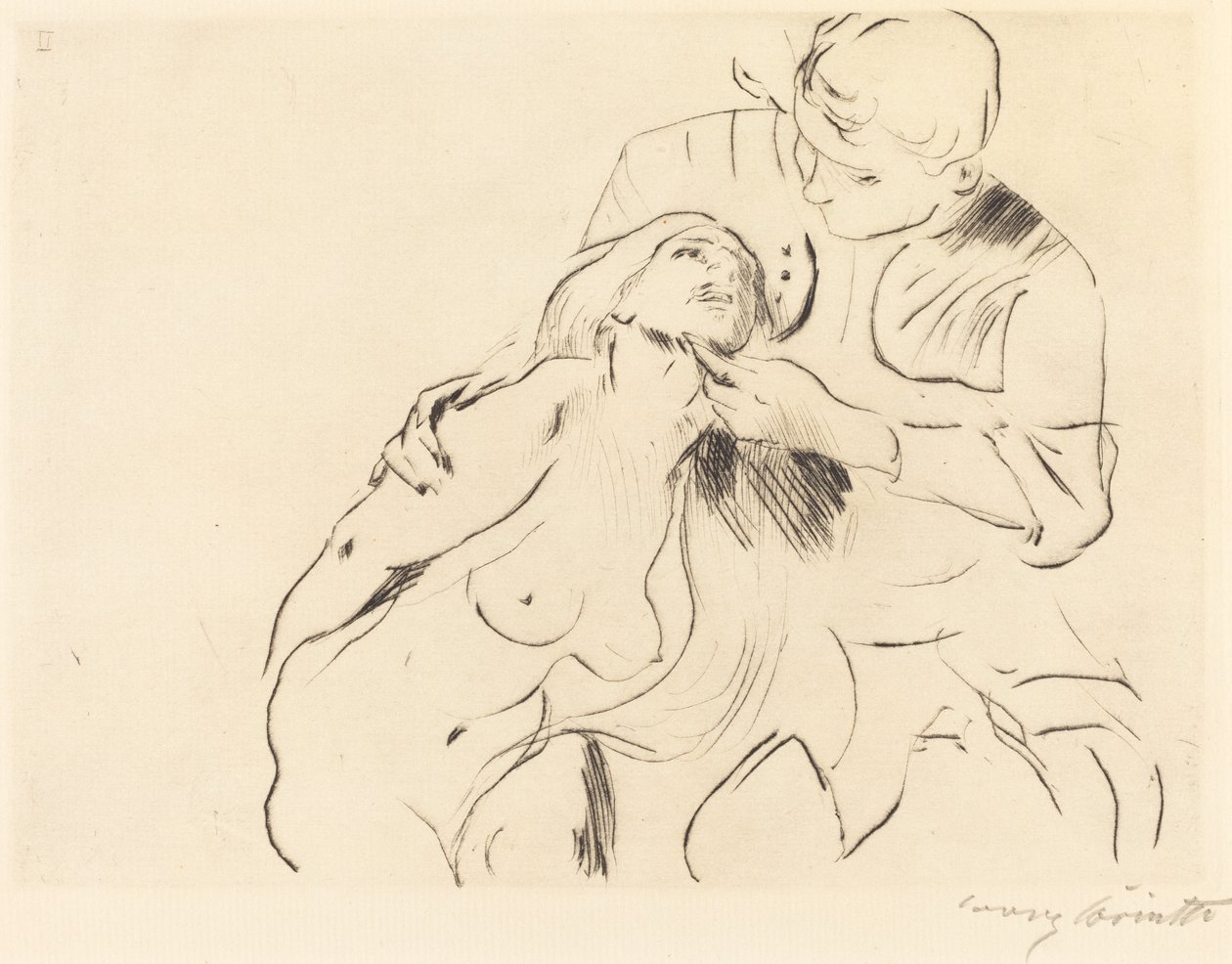Versöhnung Pojednanie, 1914. autorstwa Lovis Corinth