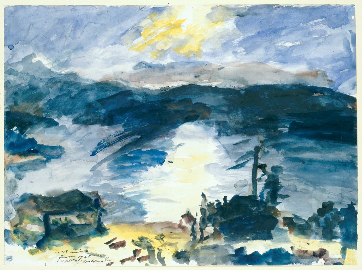 Krajobraz Walchensee autorstwa Lovis Corinth