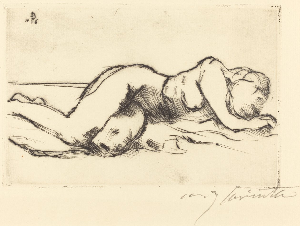 Akt kobiecy Akt kobiecy, 1916. autorstwa Lovis Corinth