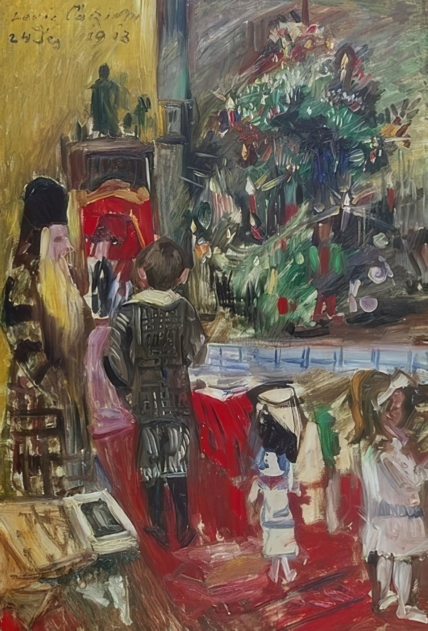 Prezenty świąteczne. 1913 autorstwa Lovis Corinth