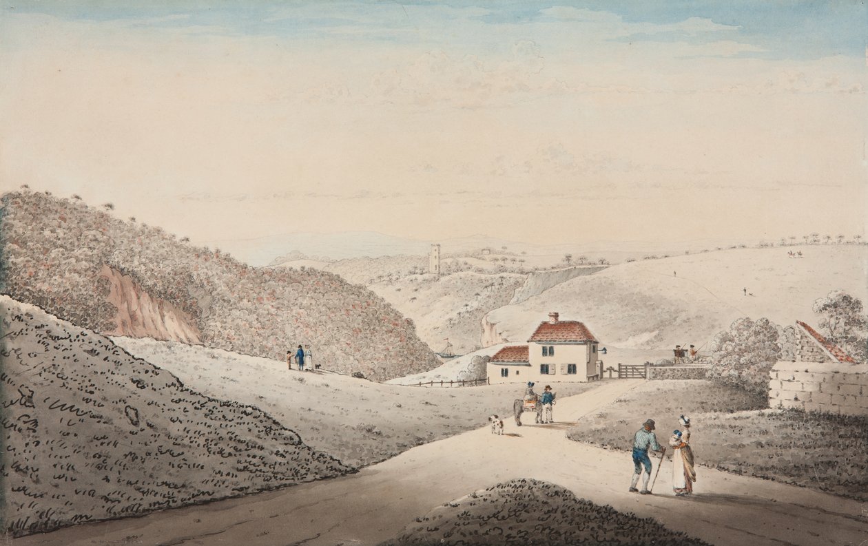 Clifton Turnpike i Avon Gorge autorstwa Lt.Col.William Booth