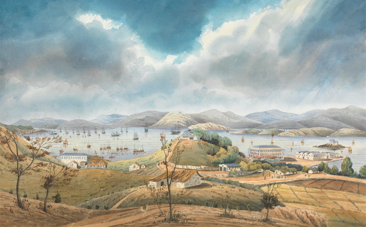 Hong Kong Harborpolish autorstwa Lt. Humphrey John Julian