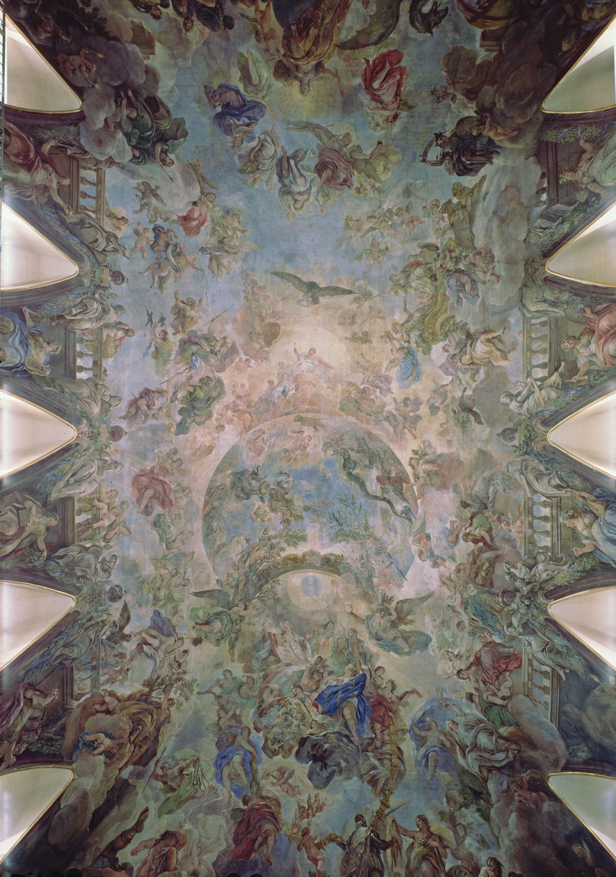 Alegoria Złotego Runa, c.1697 autorstwa Luca Giordano
