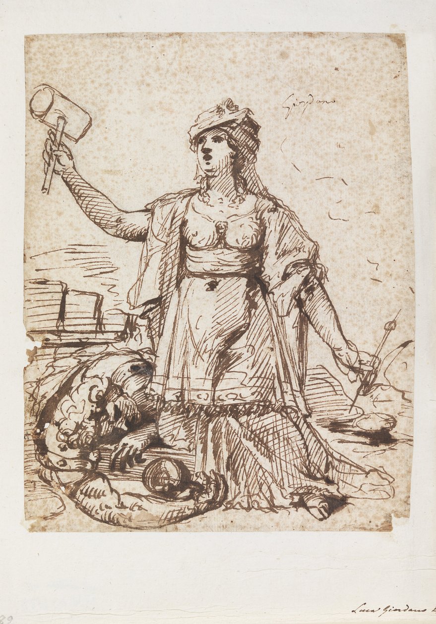 Jael i Sisera autorstwa Luca Giordano