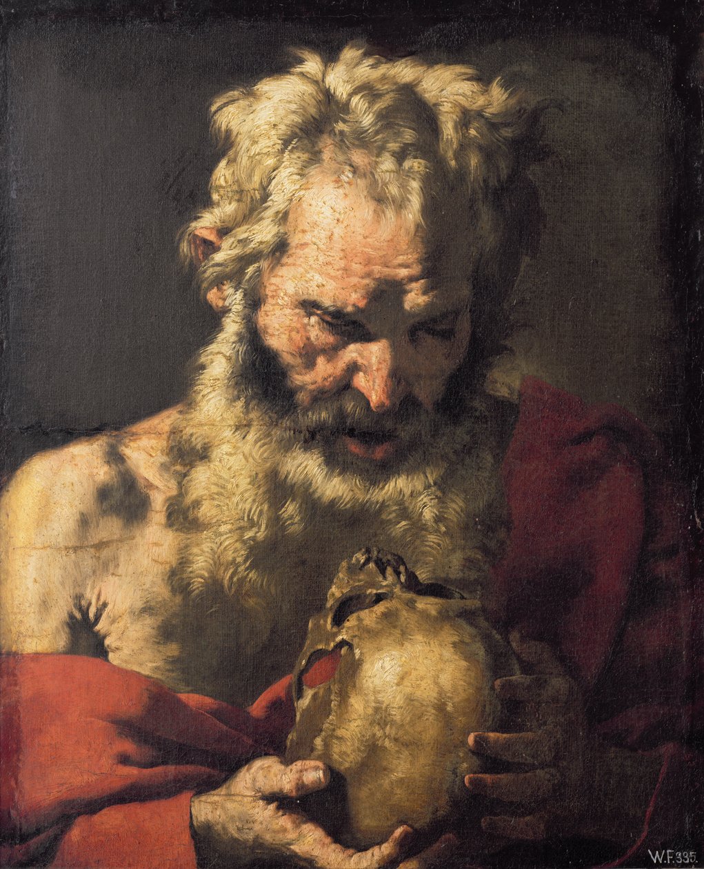 Św. Hieronim autorstwa Luca Giordano