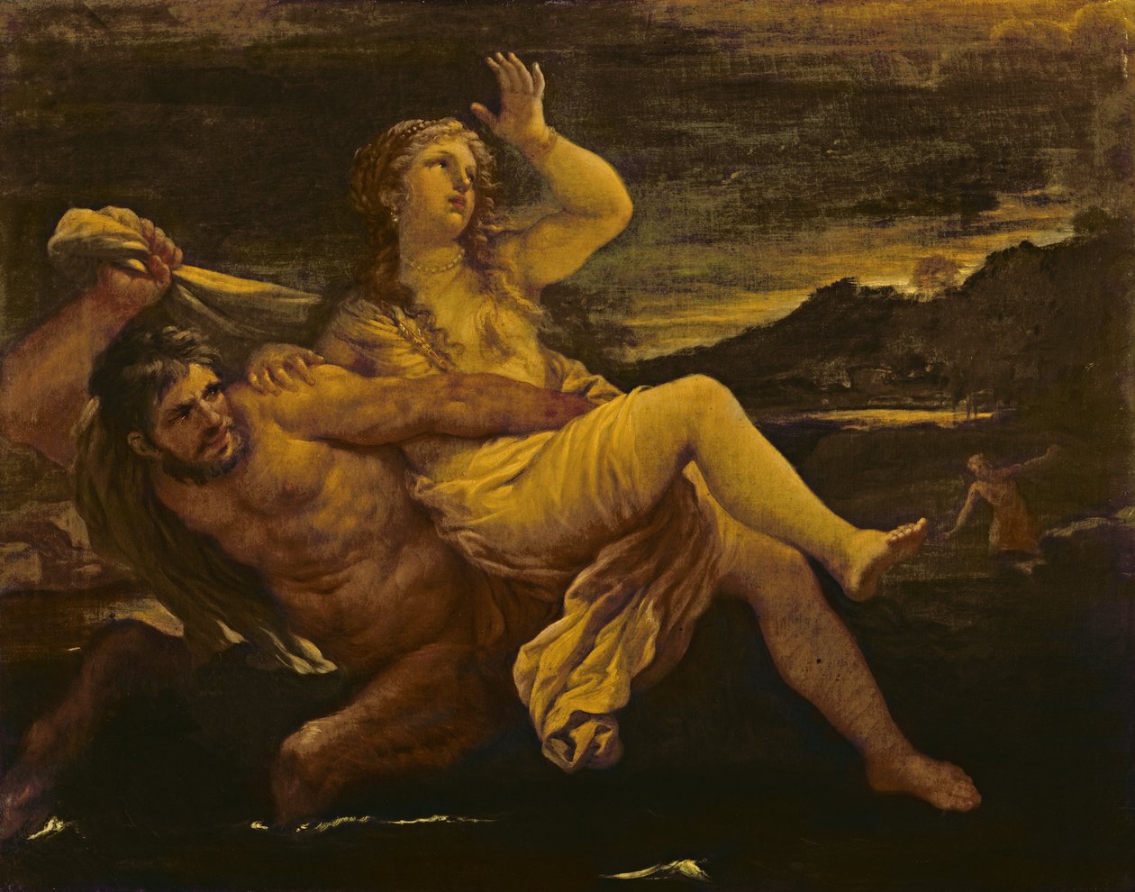 Porwanie Deianeira autorstwa Luca Giordano