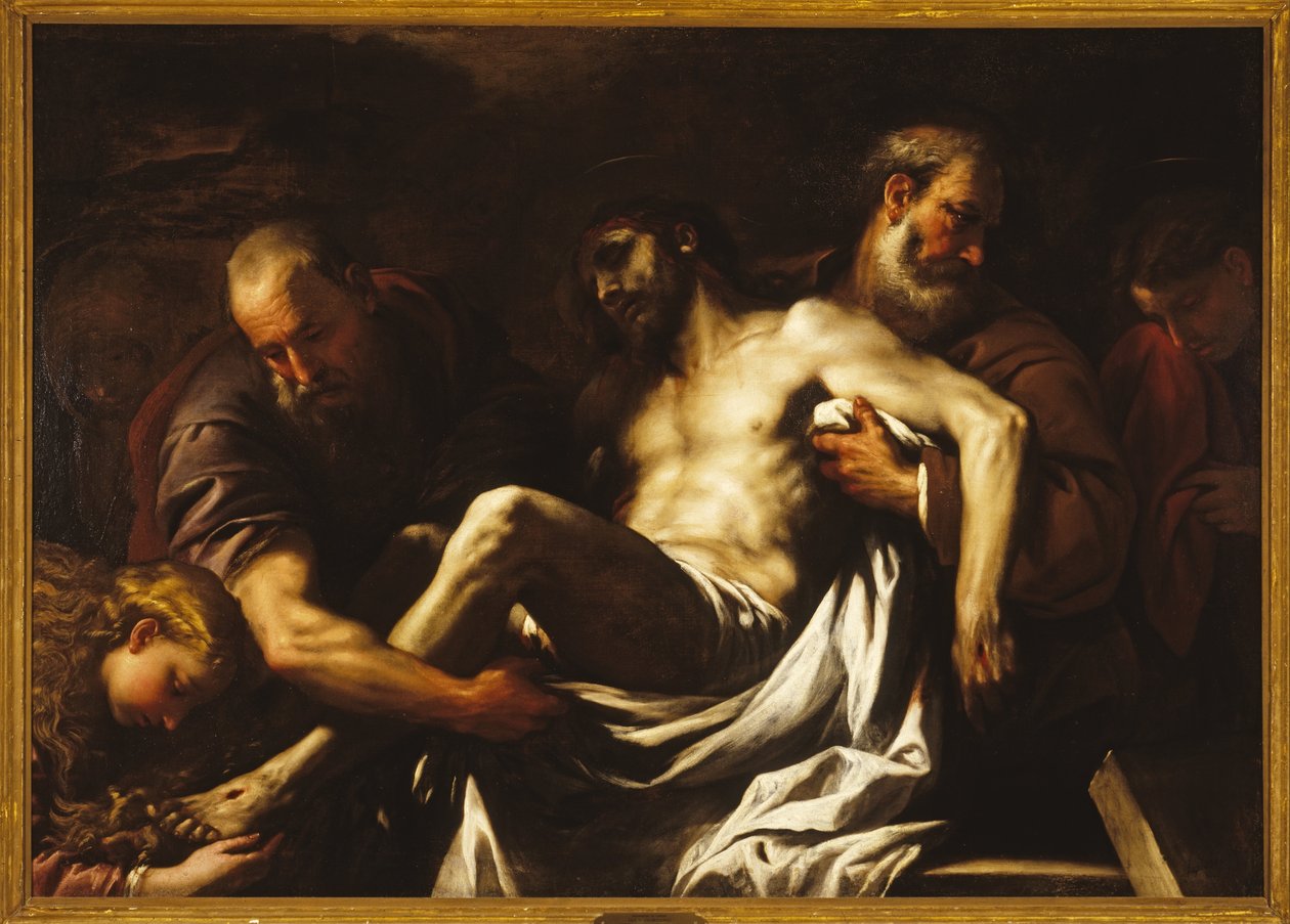 Złożenie do grobu Chrystusa autorstwa Luca Giordano