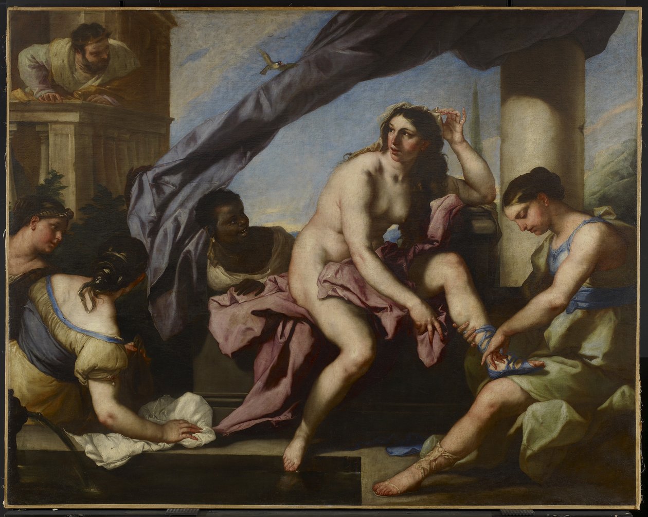Toaleta Batszeby, ok. 1663 r. autorstwa Luca Giordano