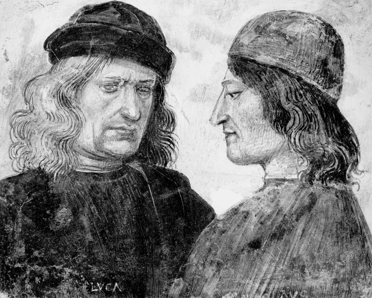 Autoportret z Niccolo Franceschi autorstwa Luca Signorelli