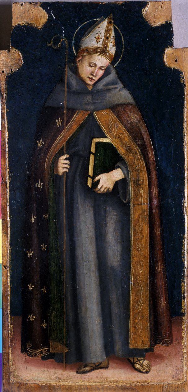 Św. Ludwik z Tuluzy, ok. 1515-20 (tempera na drewnie topoli) autorstwa Luca Signorelli