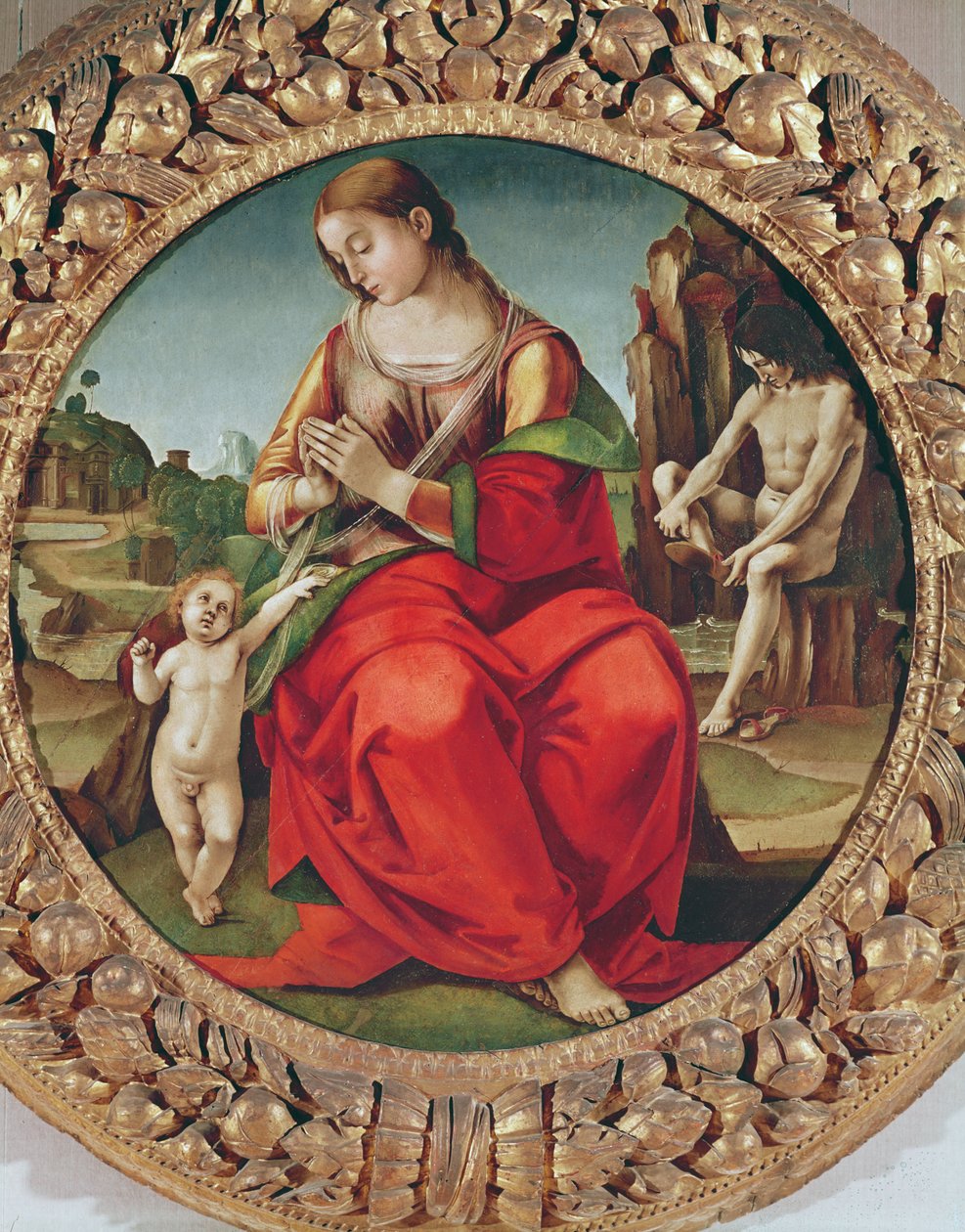 Dziewica z Dzieciątkiem, 149598 autorstwa Luca Signorelli