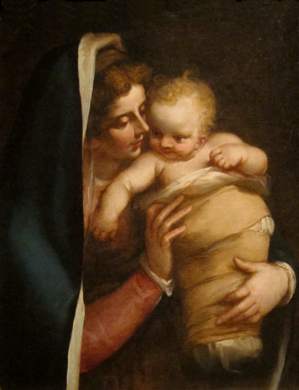 Madonna z Dzieciątkiem autorstwa Luca Cambiaso