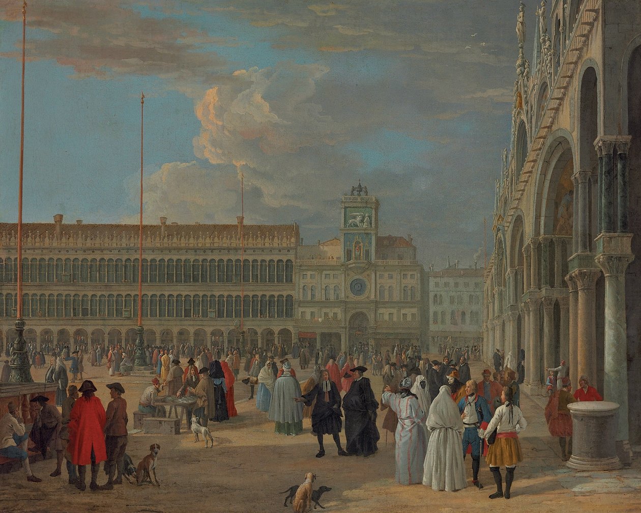 Widok na Piazza San Marco z Torre dell