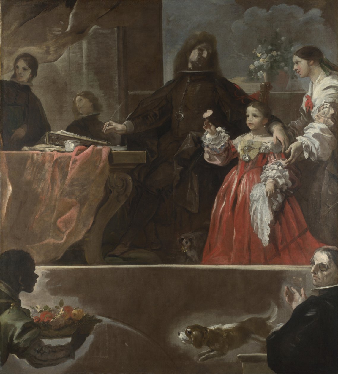 Hołd dla Velázqueza, ok. 1692-1700. autorstwa Luca Giordano