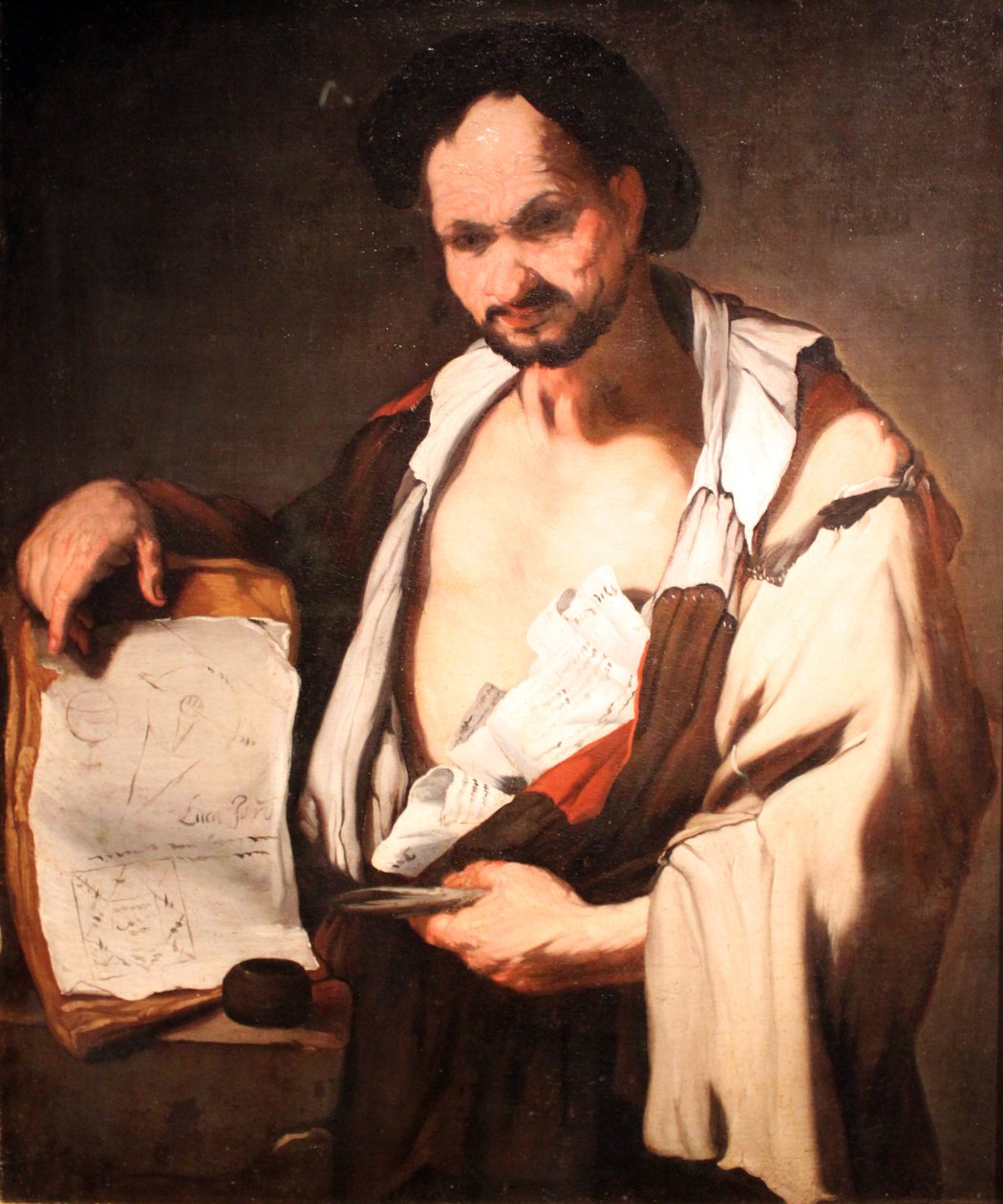 Demokryt autorstwa Luca Giordano