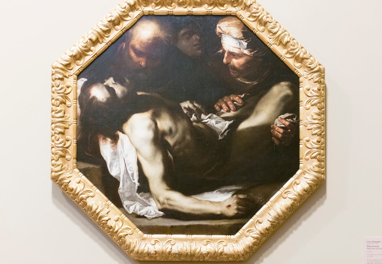 Złożenie Chrystusa autorstwa Luca Giordano