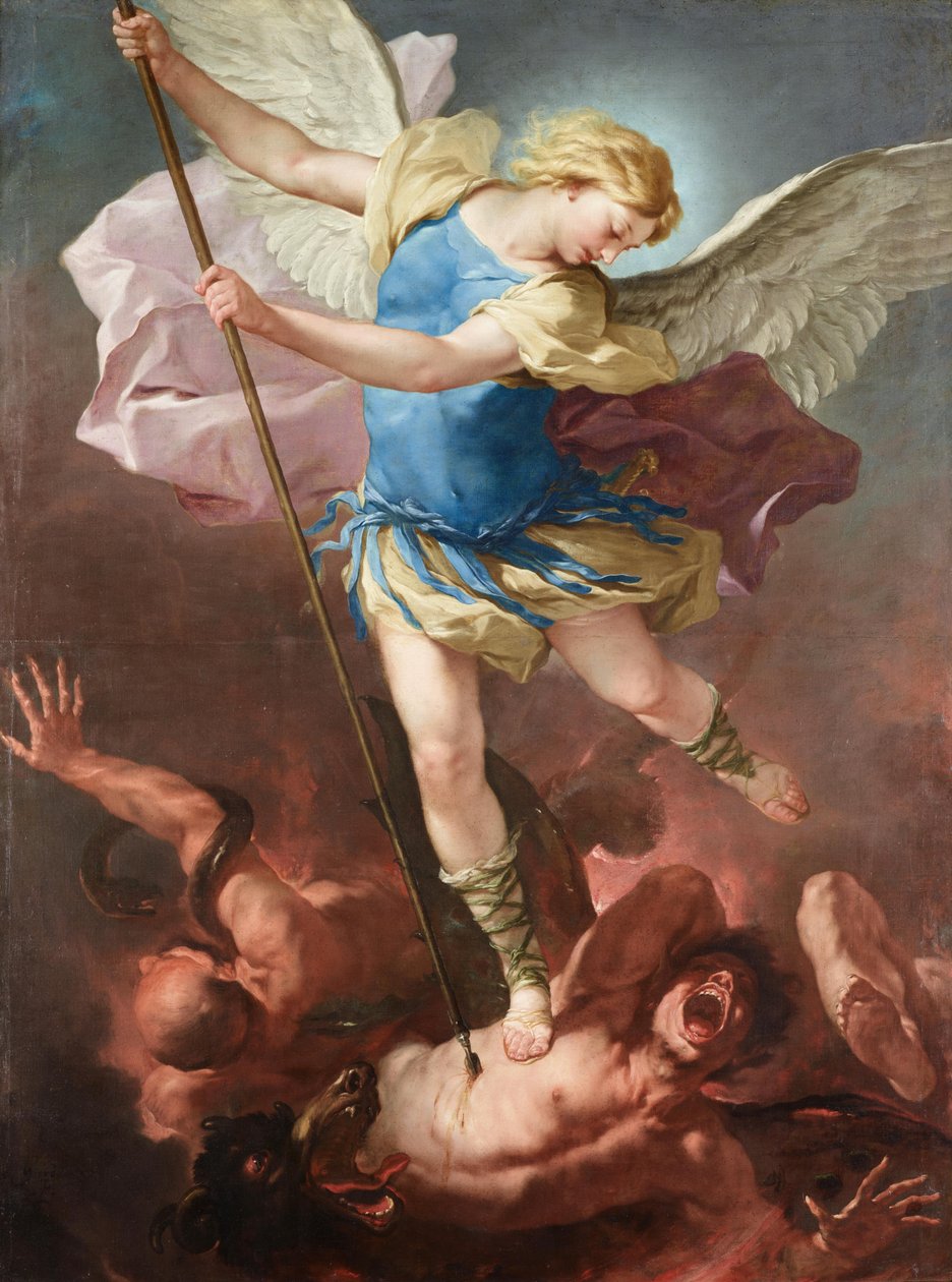 Święty Michał autorstwa Luca Giordano