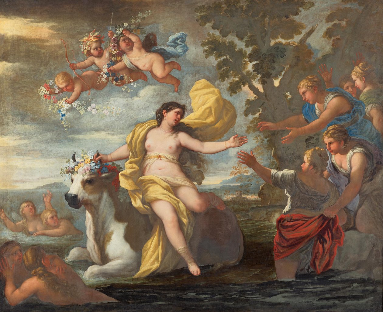 Entführung der Europa autorstwa Luca Giordano
