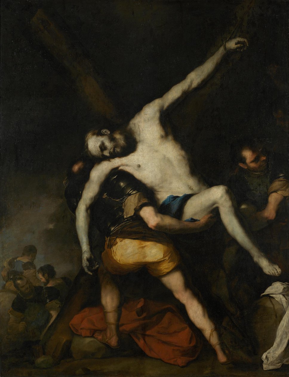 Zdjęcie z krzyża św. Andrzeja autorstwa Luca Giordano