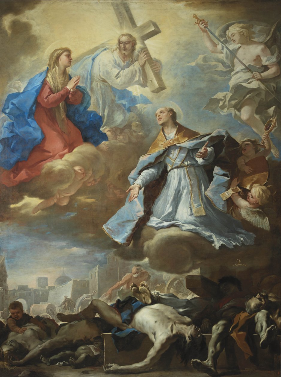 św. autorstwa Luca Giordano