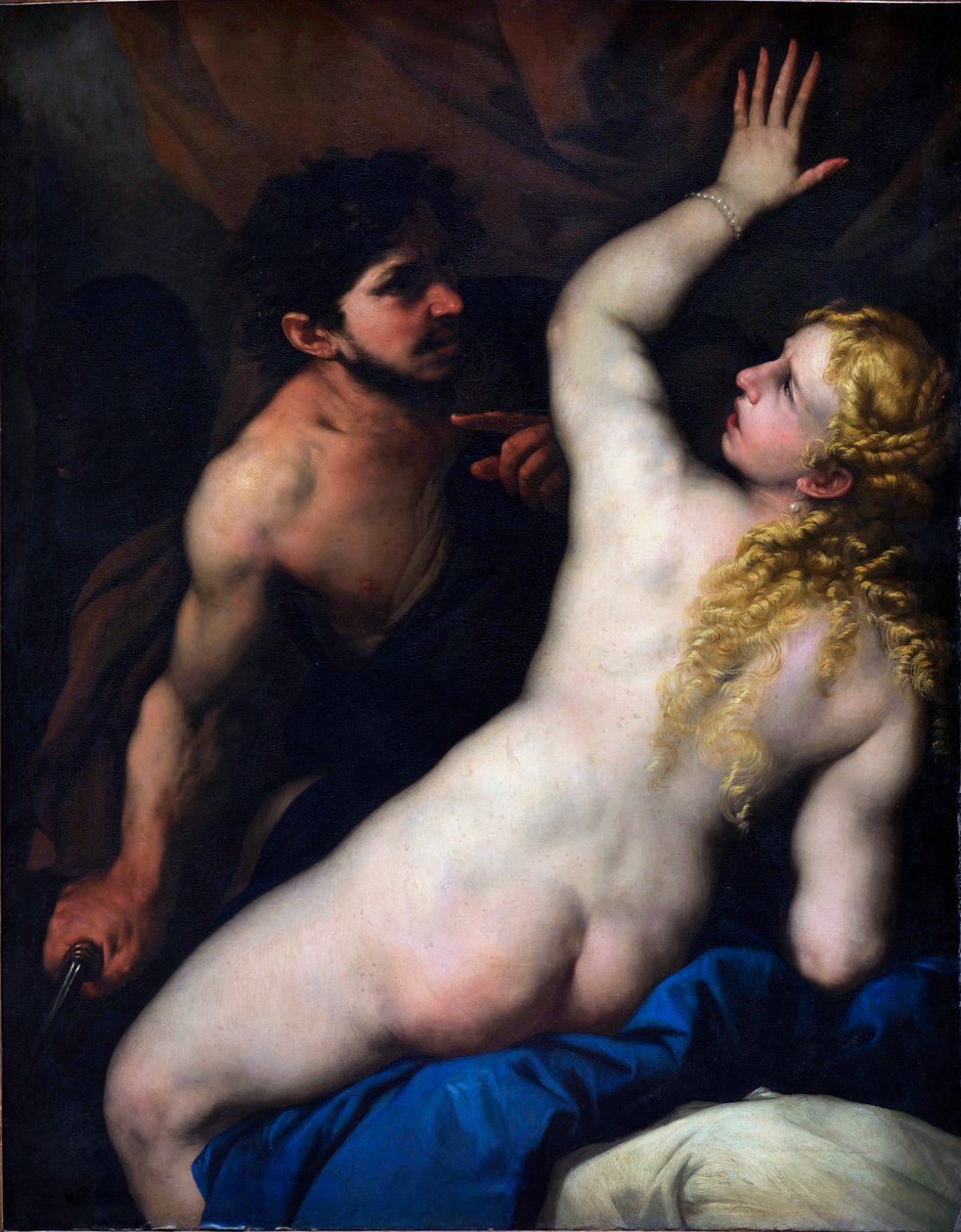 Tarquin i Lukrecja autorstwa Luca Giordano
