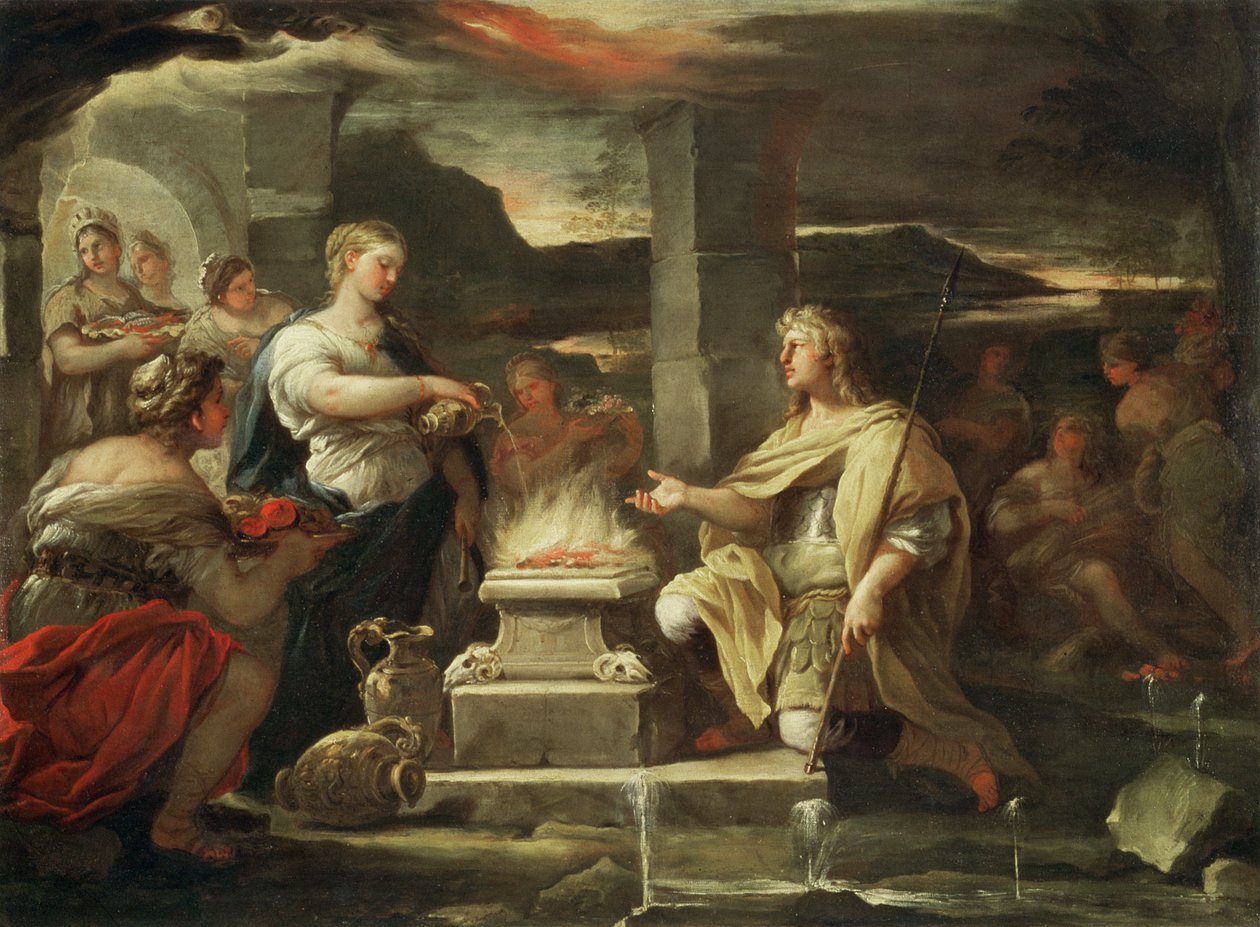 Nieznany obraz autorstwa Luca Giordano