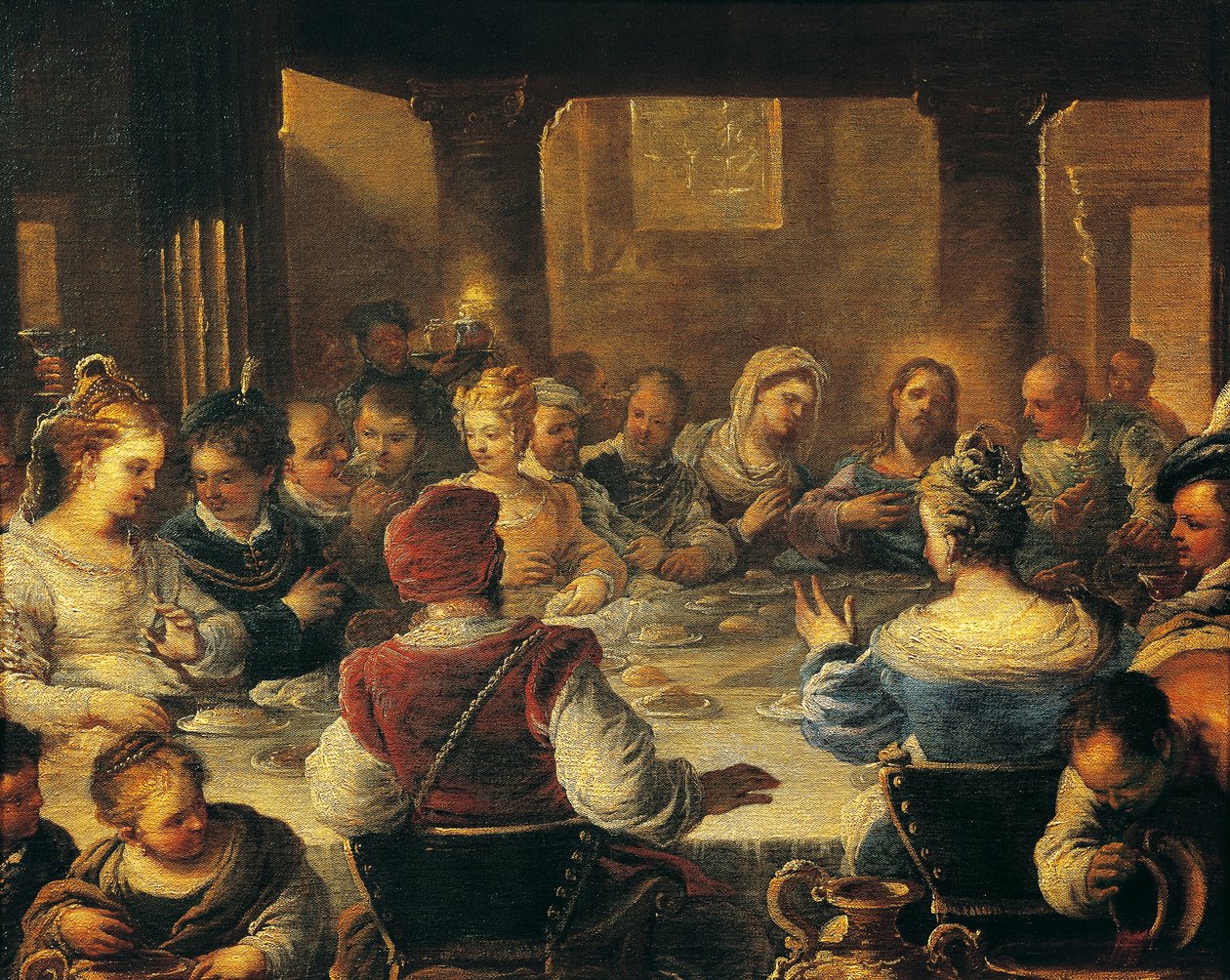 Ślub w Kanie autorstwa Luca Giordano