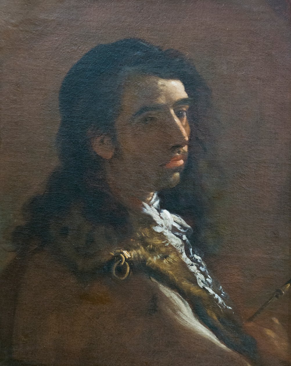 Wayna-sipas autoretrato (aceite en lona)pulido autorstwa Luca Giordano