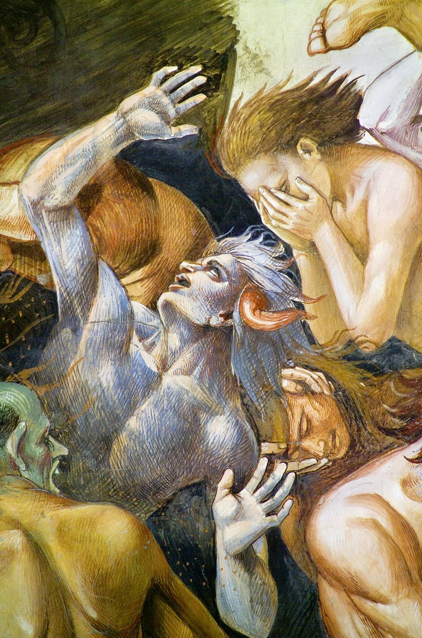 Przeklęci w piekle, z cyklu fresk Sądu Ostatecznego autorstwa Luca Signorelli