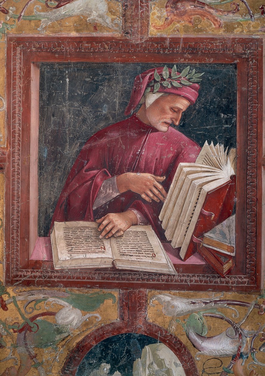 Portret Dantego Alighieri (Florencja autorstwa Luca Signorelli
