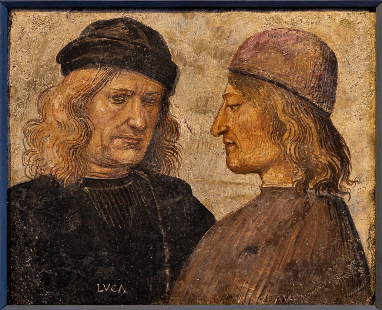 Portret Luki Signorelli i szambelana Niccolò d