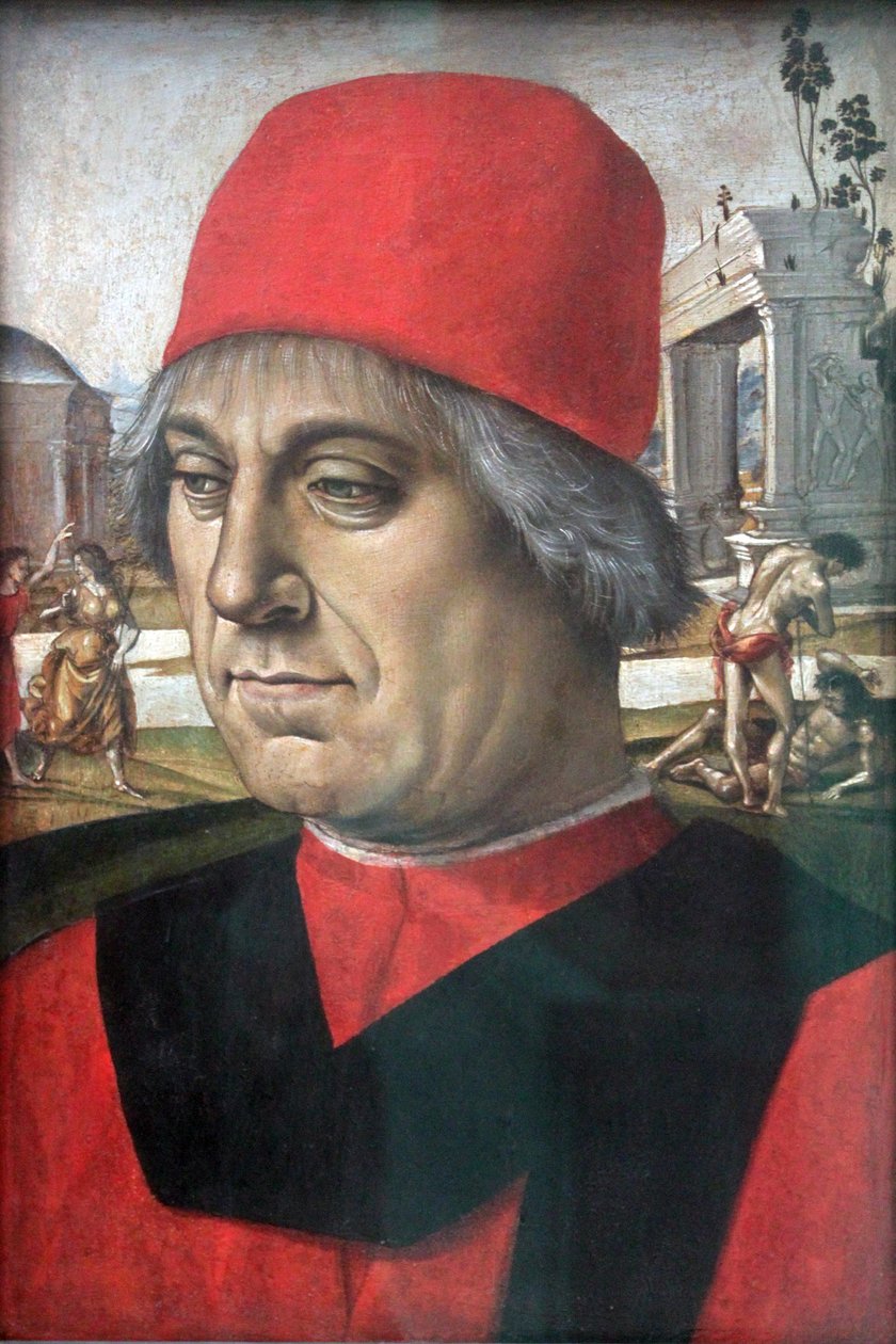 Portret mężczyzny autorstwa Luca Signorelli