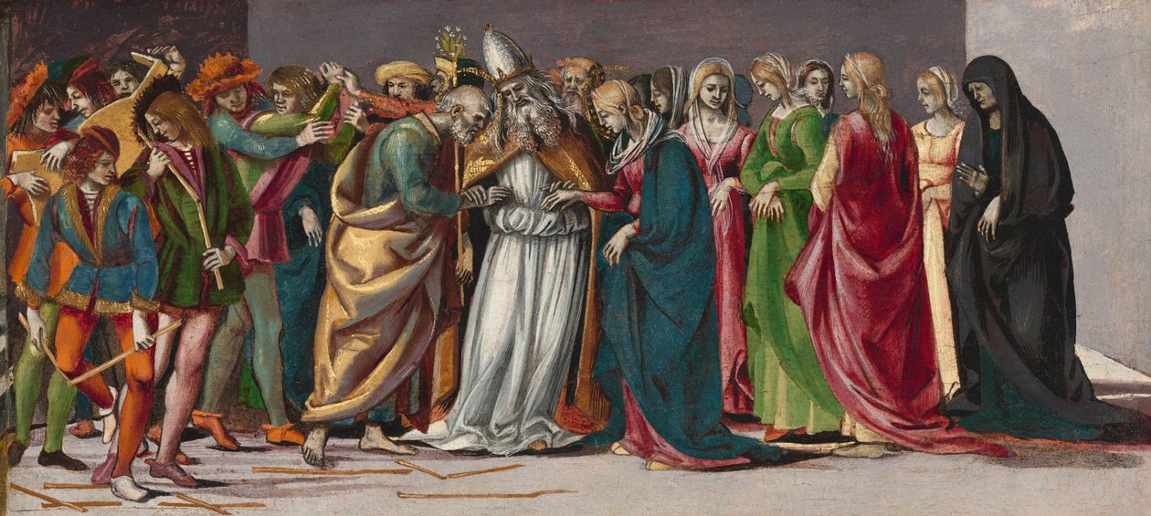Małżeństwo dziewicy 1961.9.39(1) autorstwa Luca Signorelli
